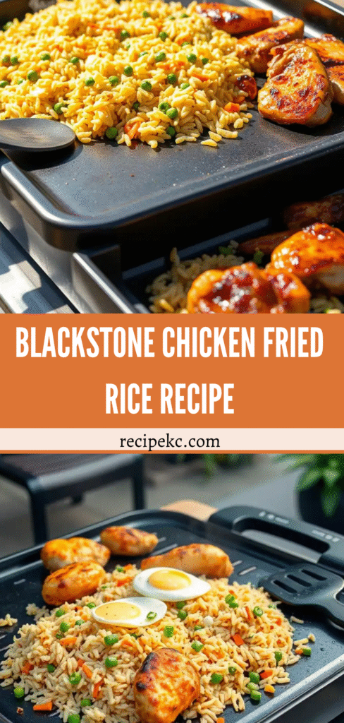 Blackstone Chicken Fried Rice Recipe