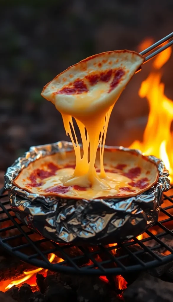 Campfire Quesadillas