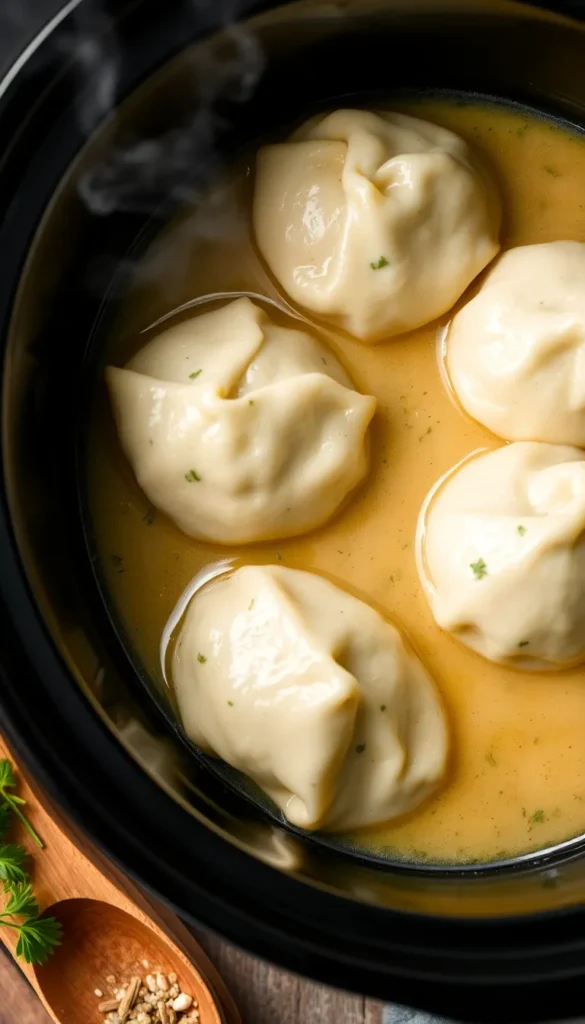 Chicken and Herb Dumplings