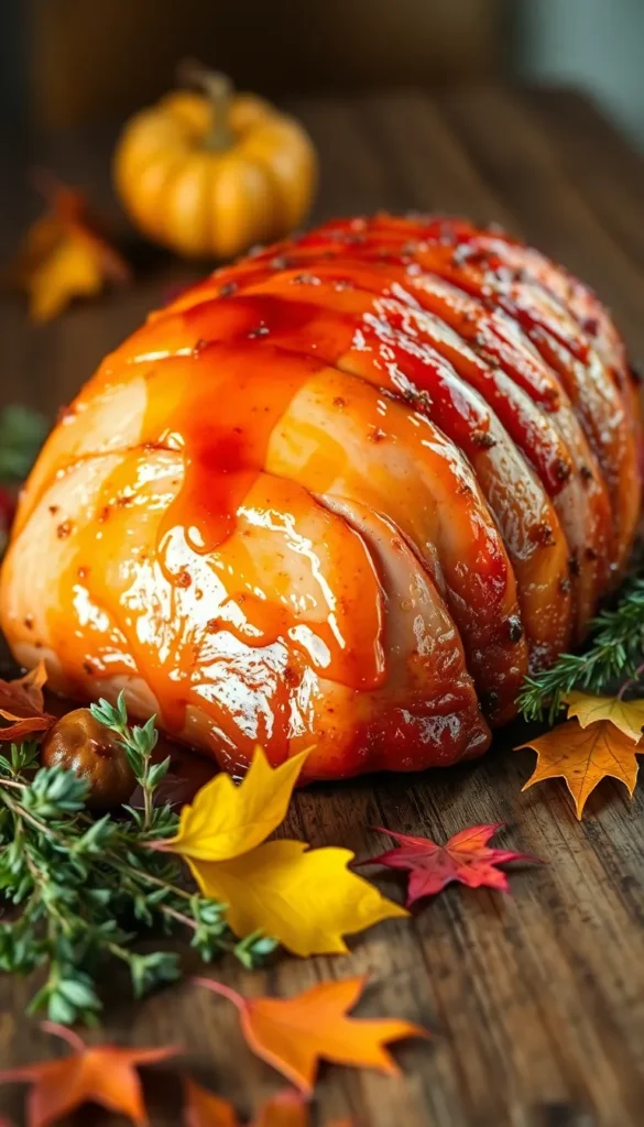 Classic Honey-Glazed Thanksgiving Ham