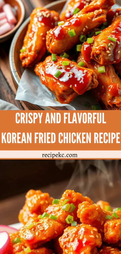 Crispy and Flavorful Korean Fried Chicken Recipe