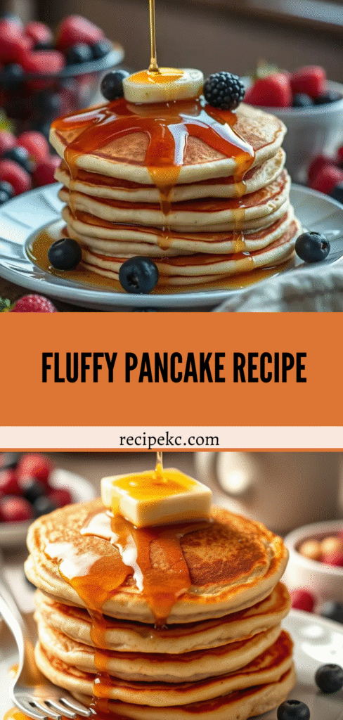 Fluffy Pancake Recipe
