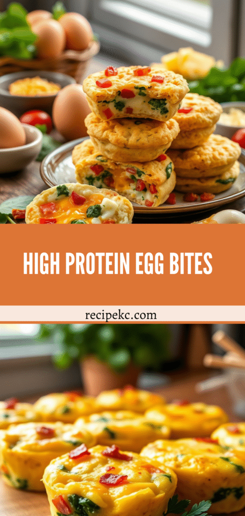 High Protein Egg Bites