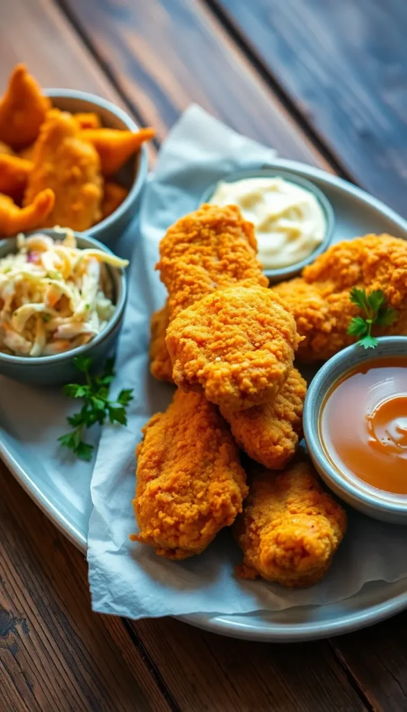 Ingredients for Crispy Fried Chicken Recipe