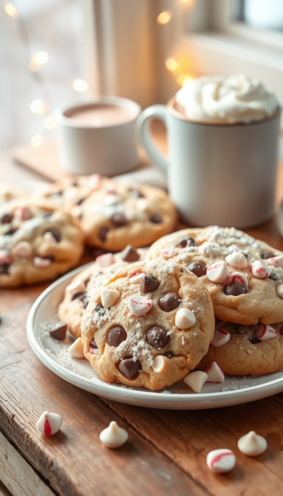 Ingredients for Winter Wonderland Chocolate Chip Cookies