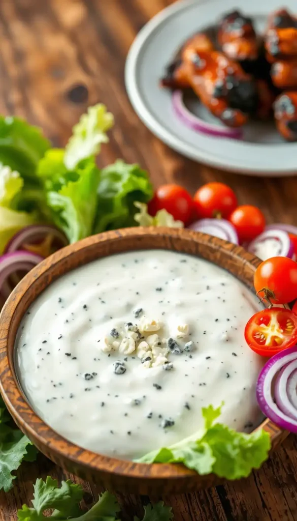 Ingredients for the Original Texas Roadhouse Blue Cheese Dressing Recipe