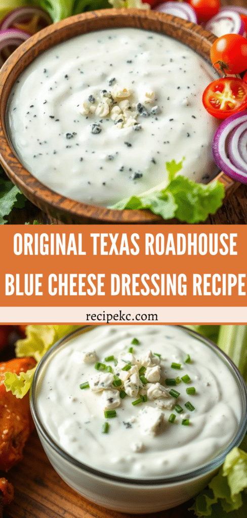 Original Texas Roadhouse Blue Cheese Dressing Recipe