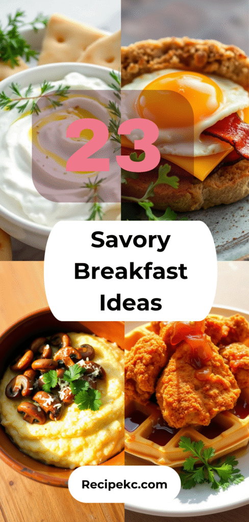 Savory Breakfast Ideas