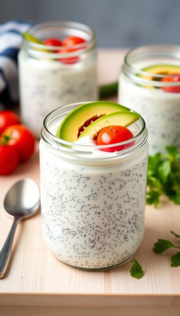 Savory Chia Seed Pudding
