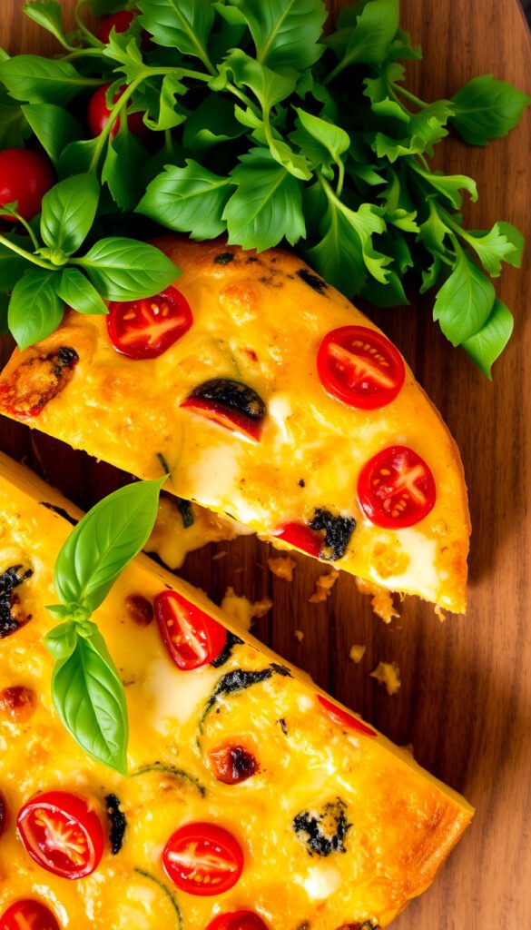 Veggie and Cheese Frittata