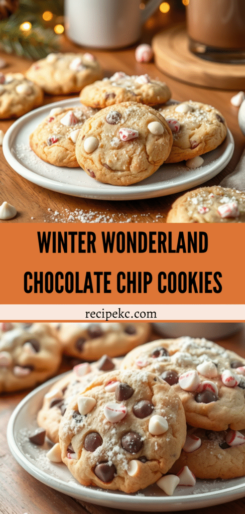 Winter Wonderland Chocolate Chip Cookies