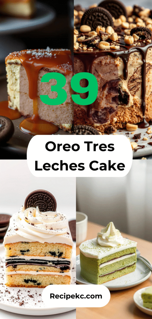 Oreo Tres Leches Cake